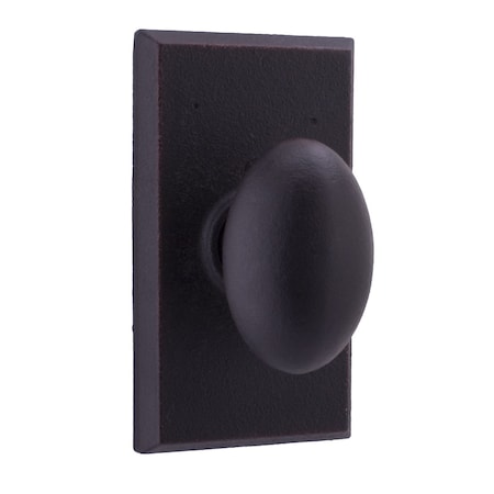 Weslock Durham Square Half Dummy Lock Oil Rubbed Bronze 07305M1--0020